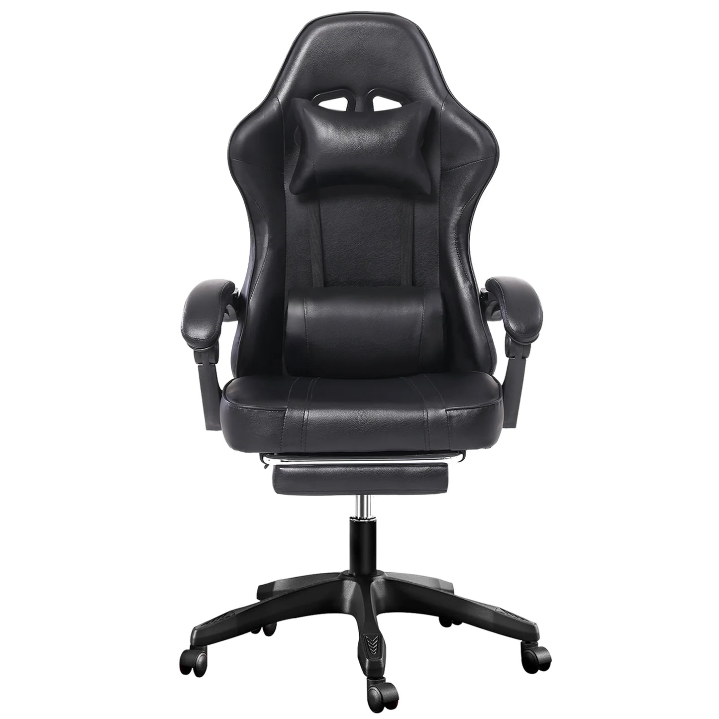 Ergonomic Gaming Chair with Footrest, High-Back ...