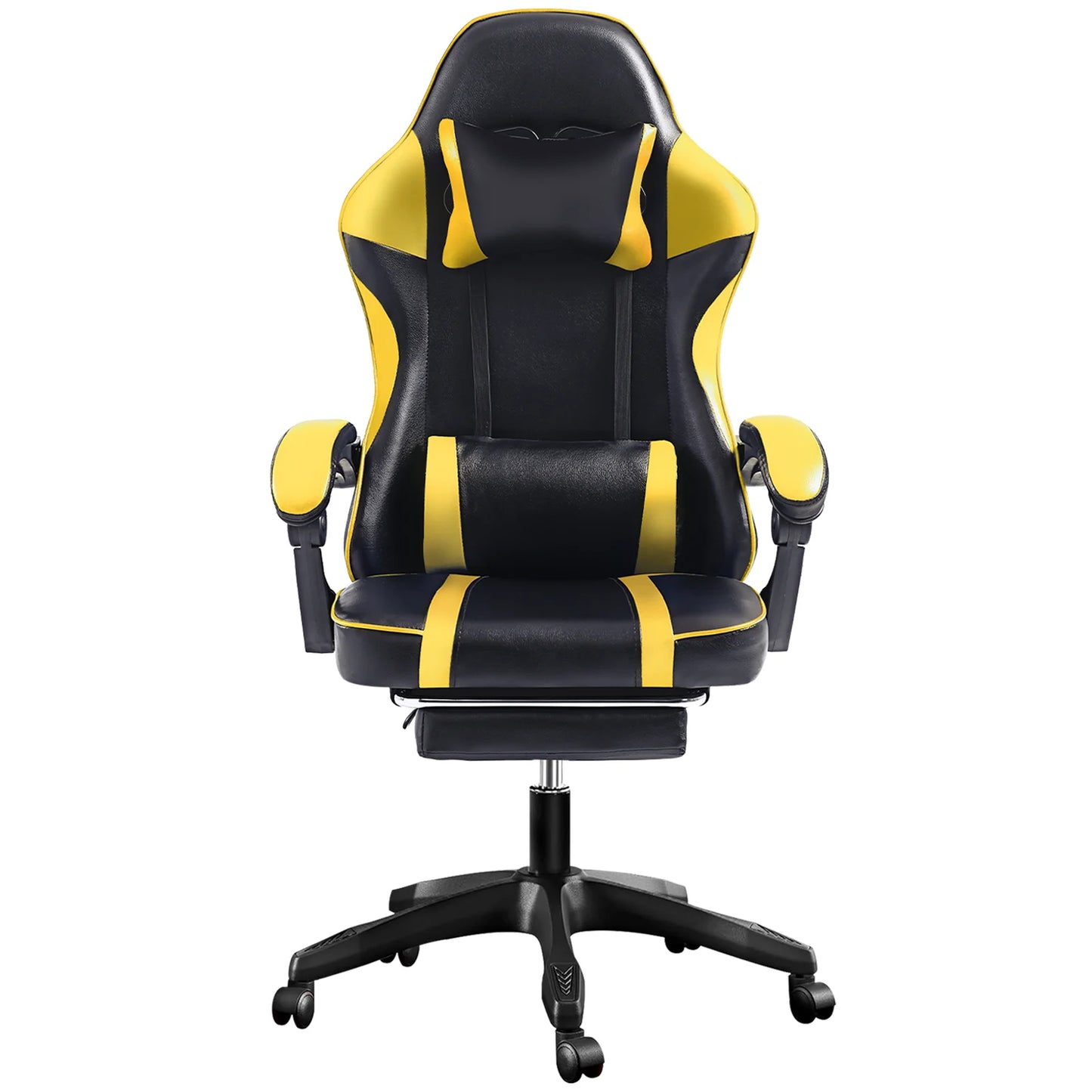 Ergonomic Gaming Chair with Footrest, High-Back ...