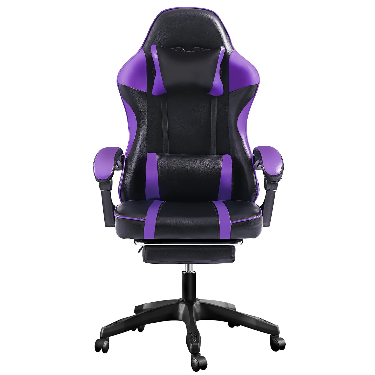 Ergonomic Gaming Chair with Footrest, High-Back ...