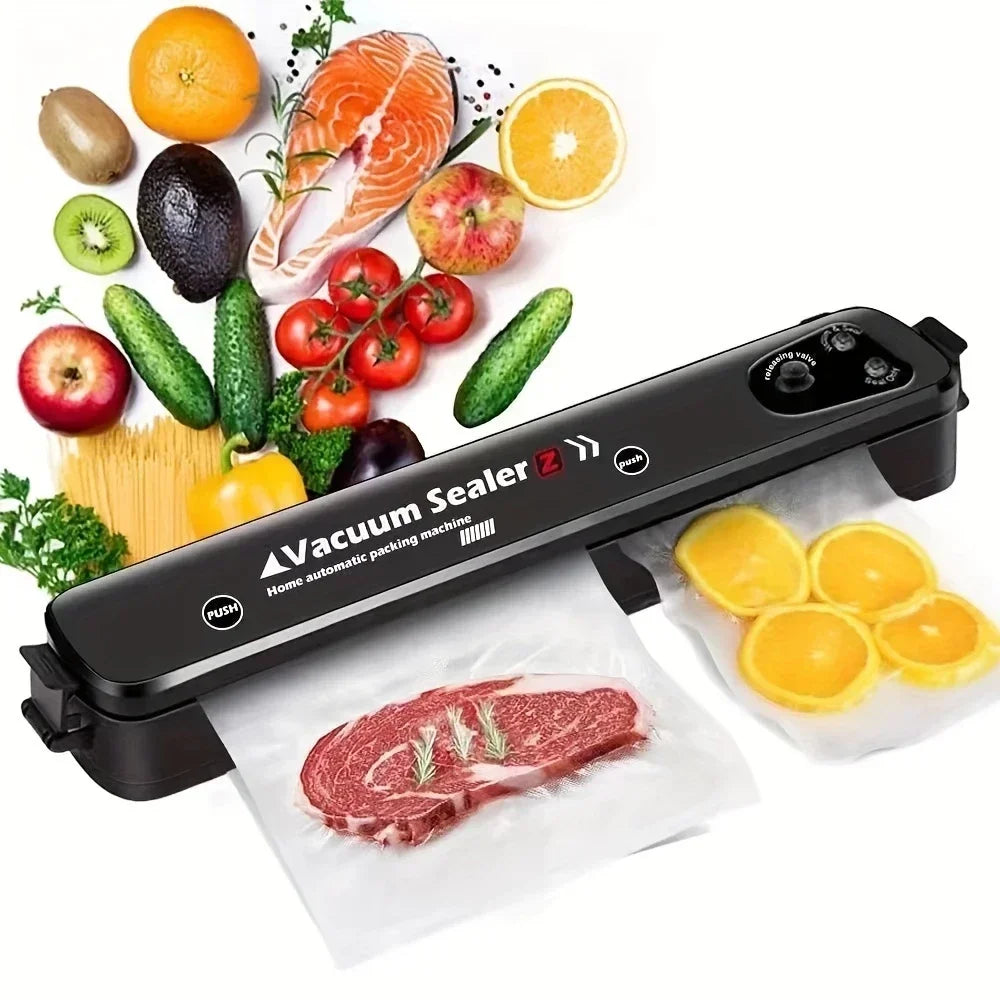 Sellador al Vacío Eléctrico para Alimentos Conserva Fresco por Más Tiempo