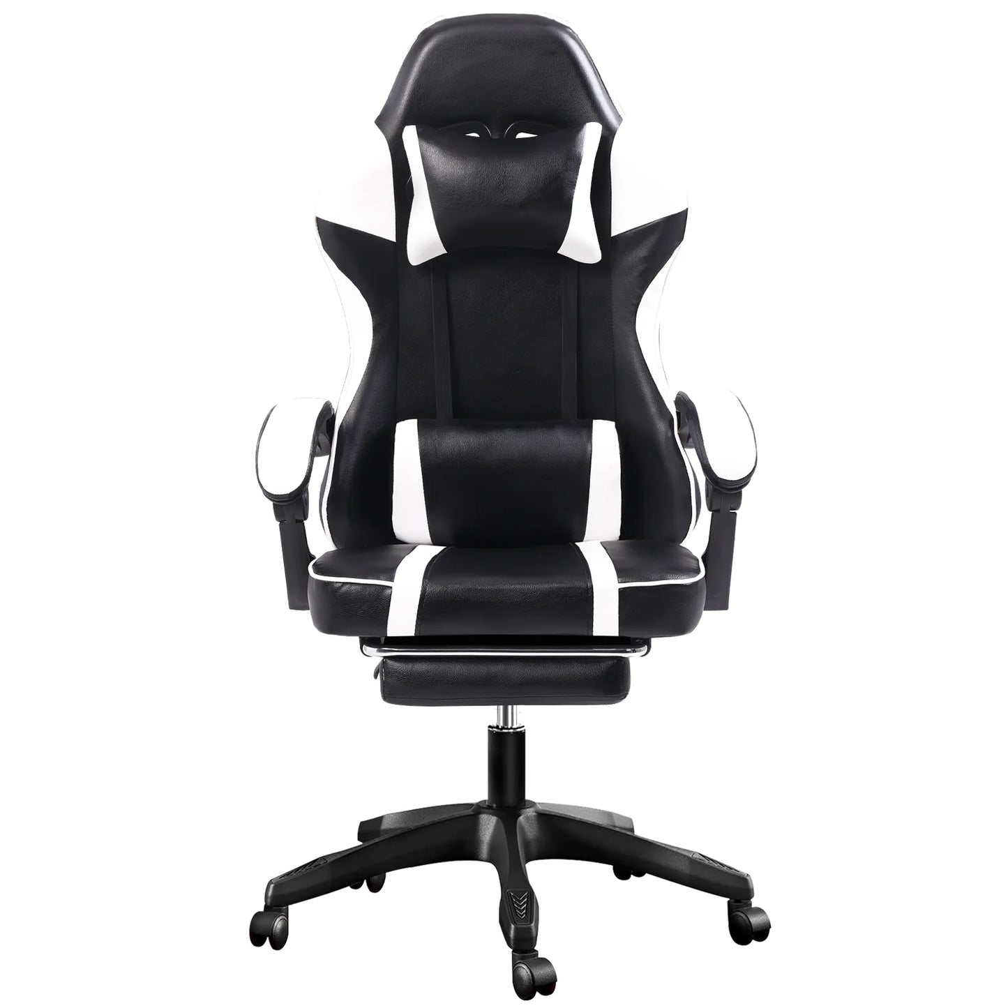Ergonomic Gaming Chair with Footrest, High-Back ...