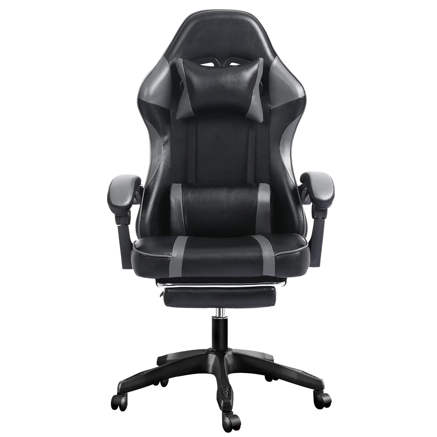Ergonomic Gaming Chair with Footrest, High-Back ...