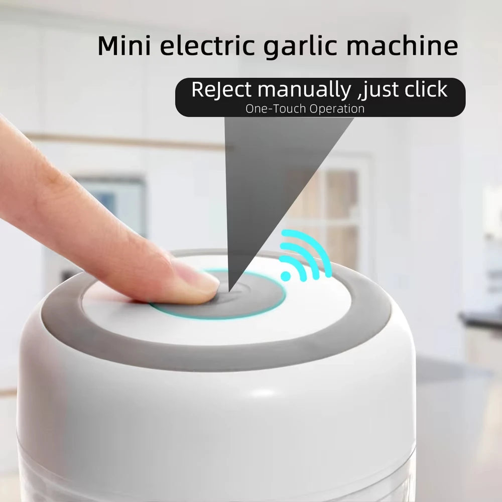 ⚡ Mini Electric Food Chopper  USB Portable Garlic, Meat & Vegetable Grinder