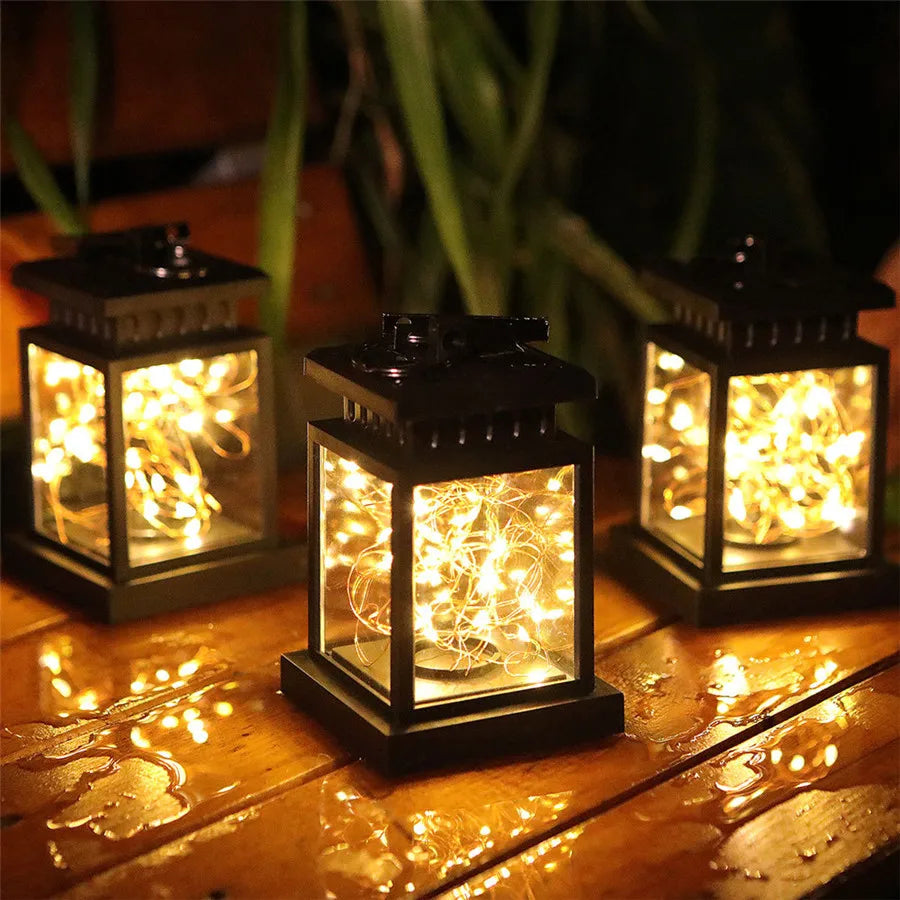 Decorative Solar Candle Lamp for Garden & Pathway