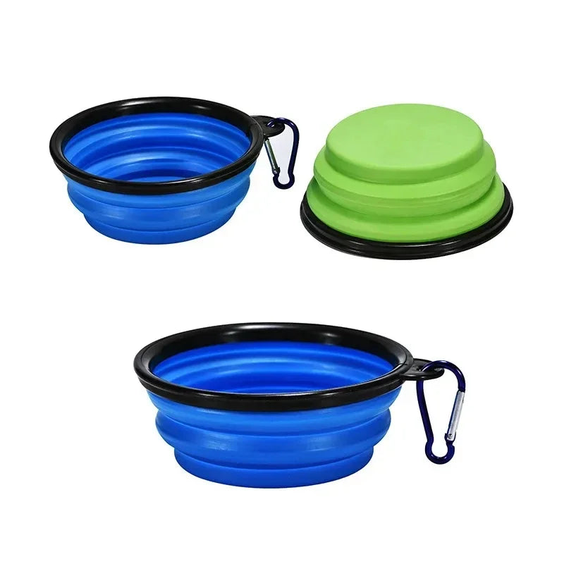 🐾 Foldable 350mL Pet Bowl  Portable Dog Travel Accessory
