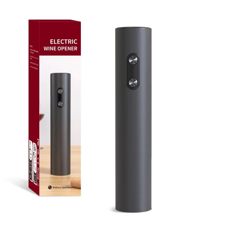 Abre tu vino fácil y rápido con este sacacorchos eléctrico