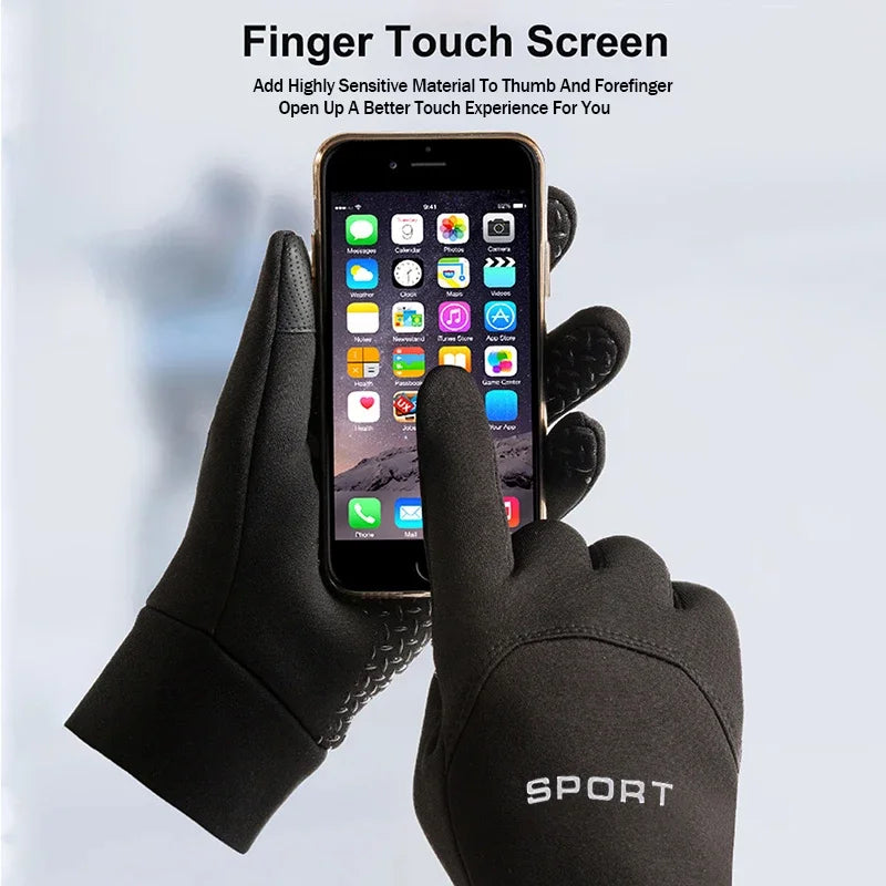 Tech-Winter Gloves: Windproof, Touchscreen & Multi-Sport