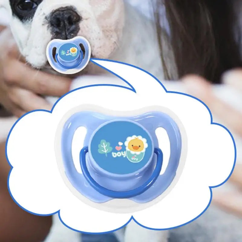 Chupete de Silicona para Cachorros – Juguete Mordedor Portátil
