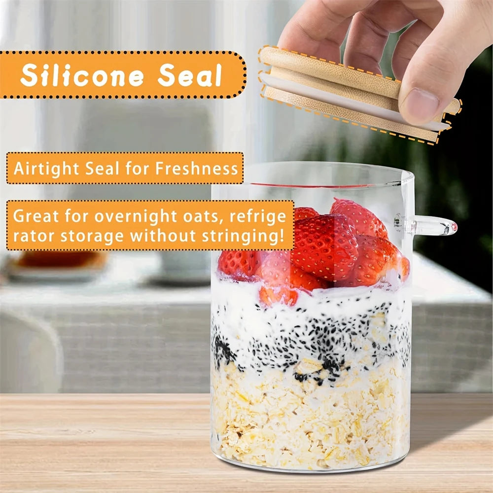 Glass Storage Jars for Food & Spices