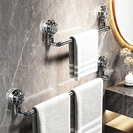 Toallero Extensible Adhesivo: Sin Taladro para Baño y Cocina