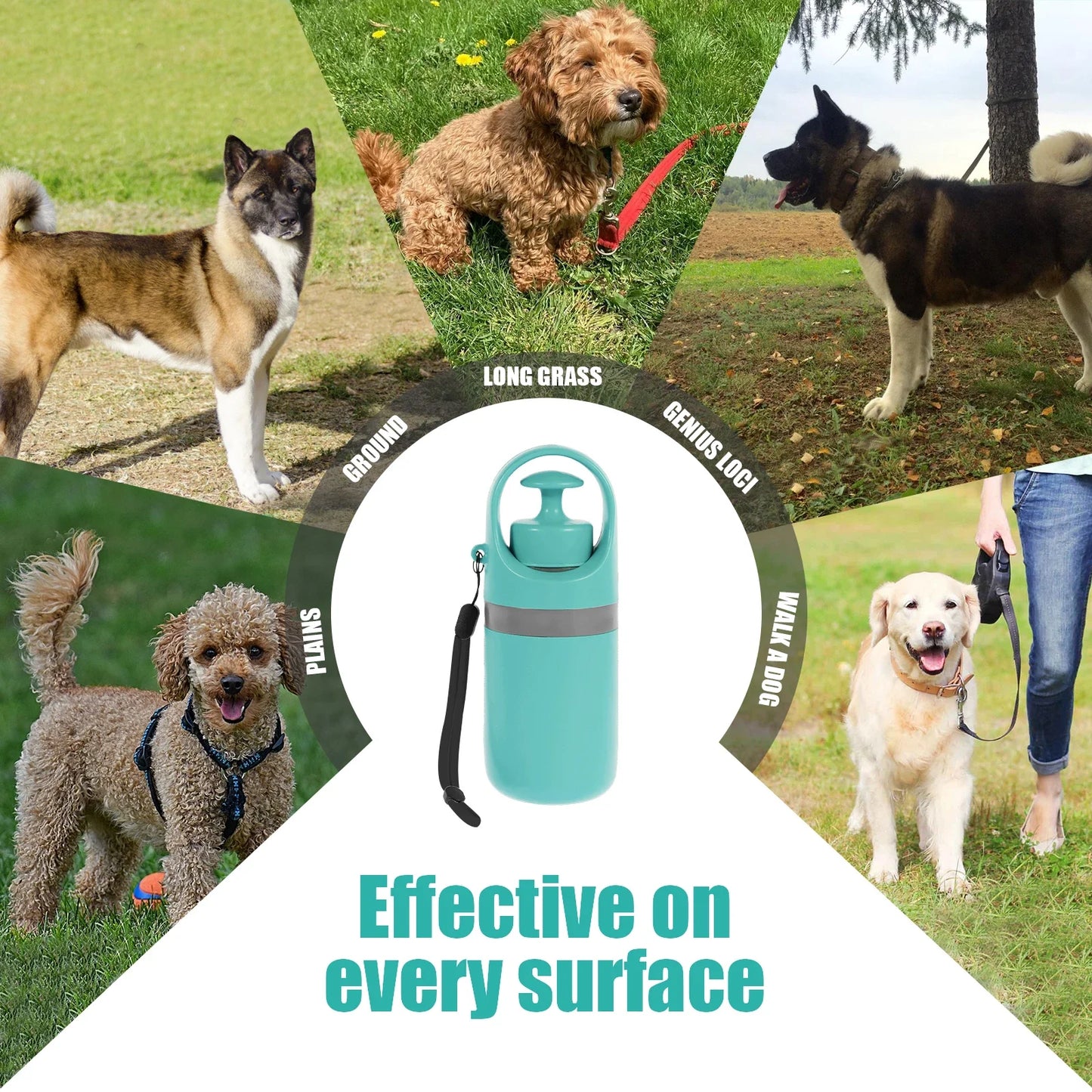 🐾 Innovative Portable Pet Toilet Set – Dog Poop Shovel & Waste Bag Dispenser