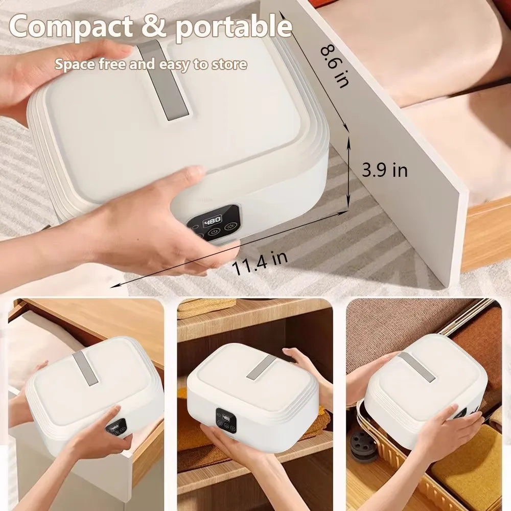 Secadora de Ropa Plegable  Inteligente, UV y Portátil para Viajes