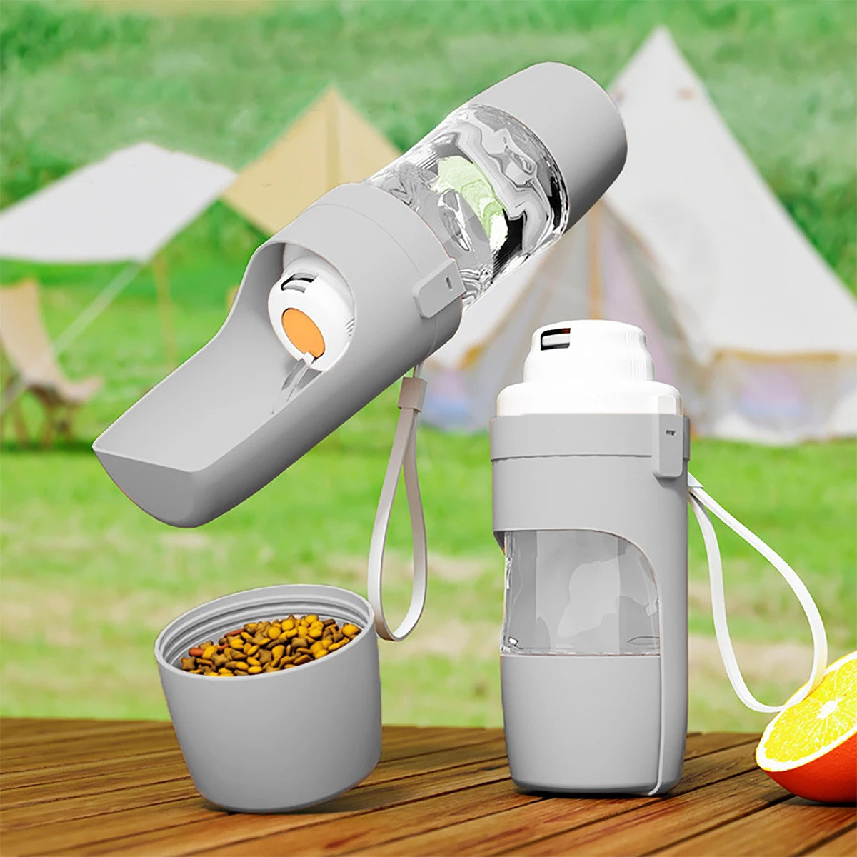 Foldable Food & Water Container