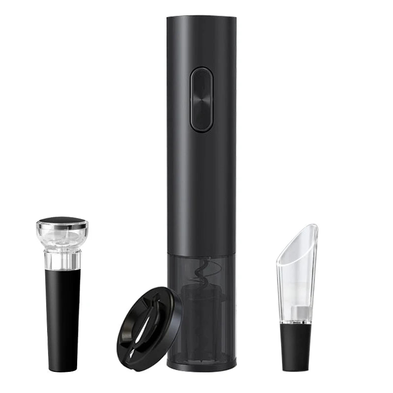 Electric Wine Opener, Battery Operated Wine Bottle Openers with Foil Cutter, for Wine Lovers Kitchen Party Bar Wedding