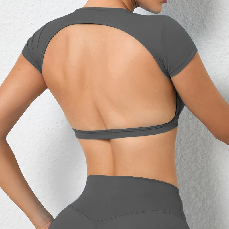 Top Deportivo Transpirable | Camiseta Fitness para Mujer