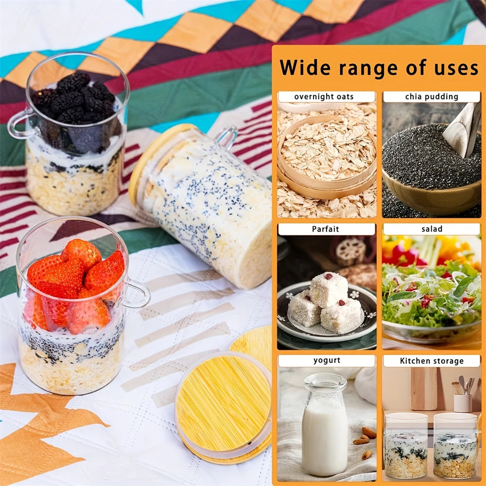 Glass Storage Jars for Food & Spices