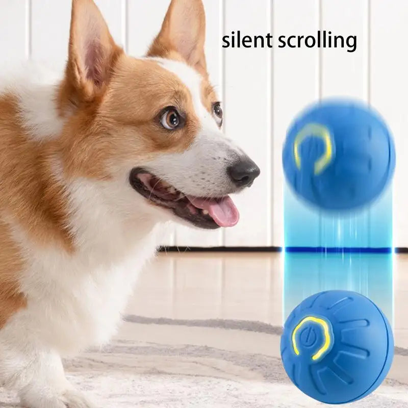 Pelota Inteligente para Mascotas: Juguete Eléctrico Interactivo con Carga USB