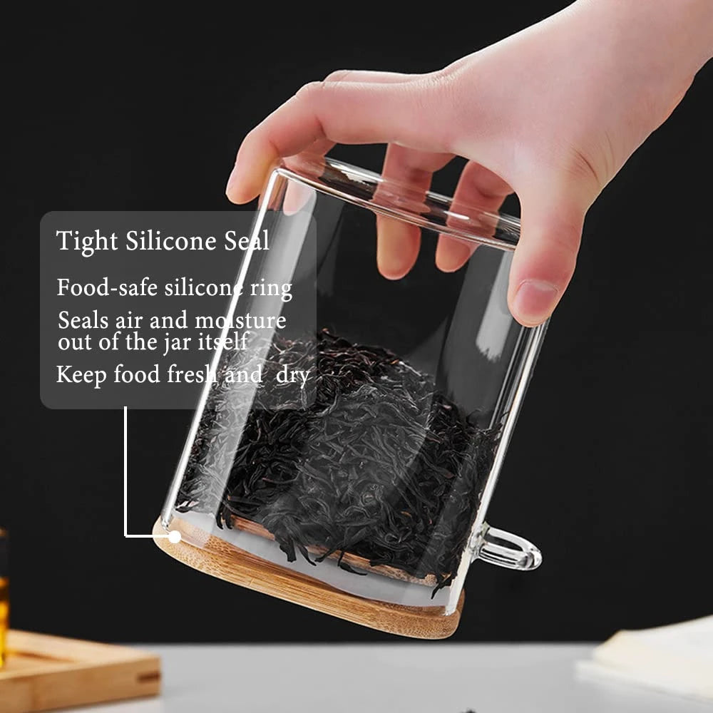 Glass Storage Jars for Food & Spices