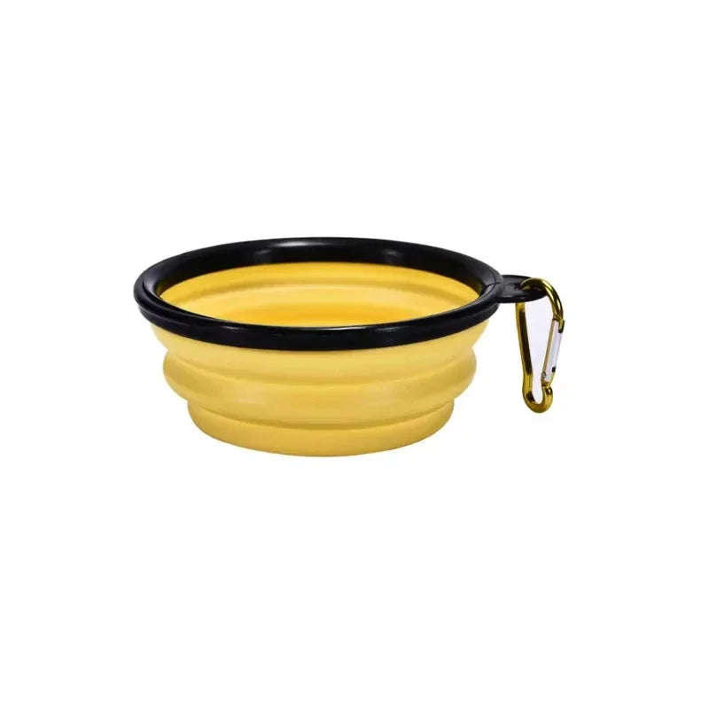 🐾 Foldable 350mL Pet Bowl  Portable Dog Travel Accessory